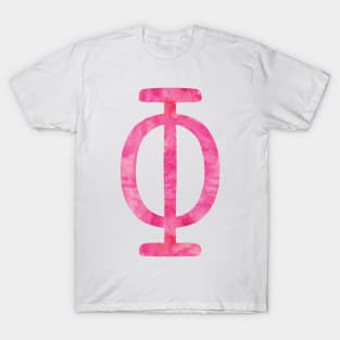 Watercolor Phi greek later T-Shirt